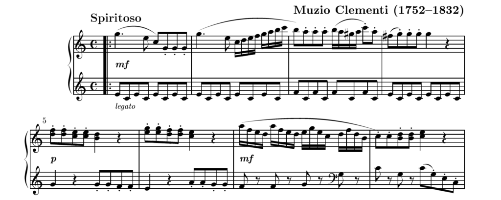 Sonatina 3 op. 36 - Clementi